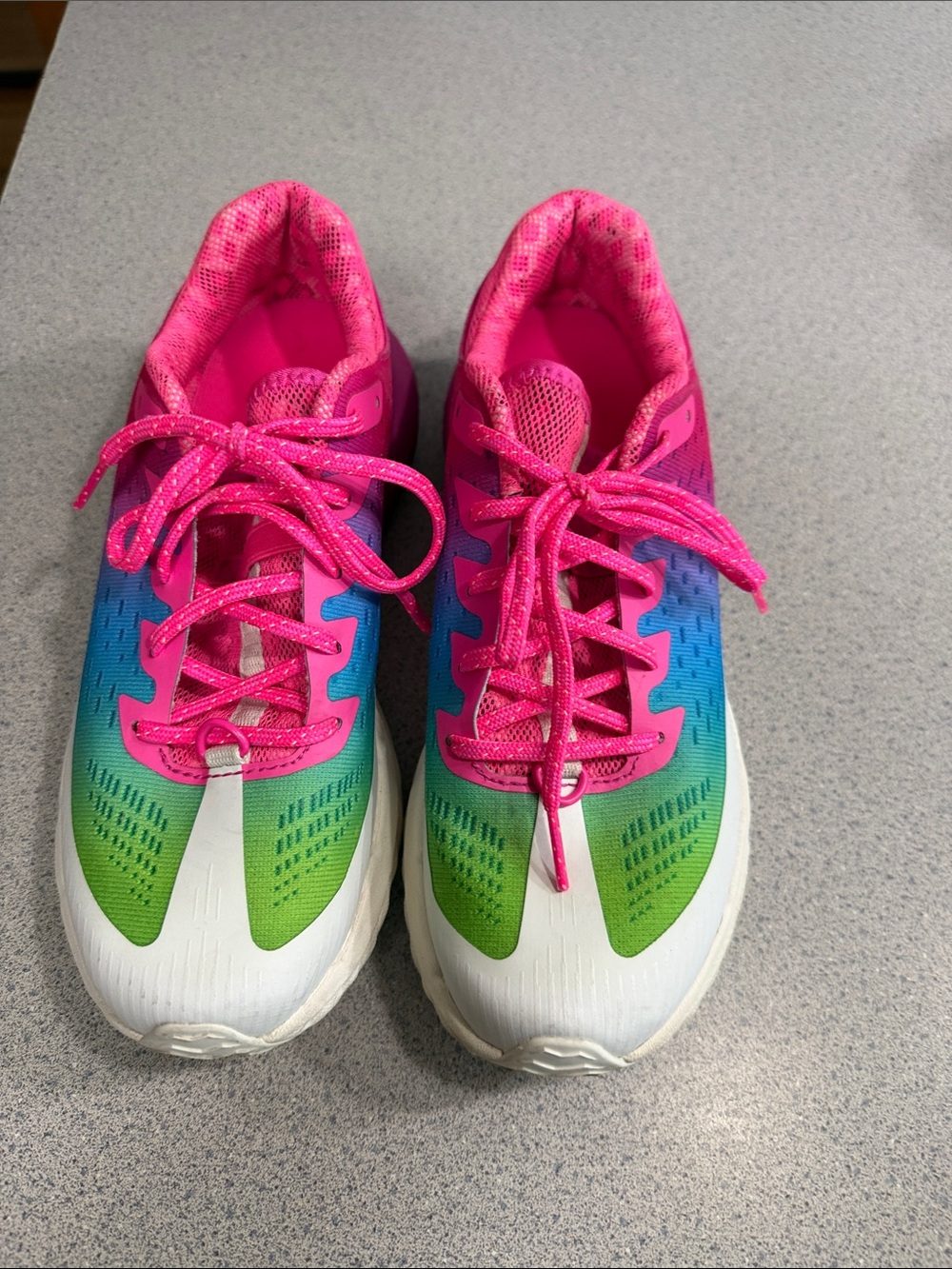 Merrell Women’s agility peak 5 running shoes J500562 in Pink, Green & Blue